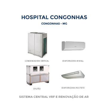 HOSPITAL CONGONHAS - EQUIPAMENTOS
